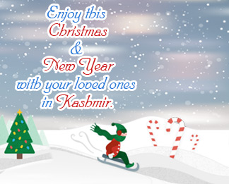 Celebrate Christmas and New Year in Kashmir