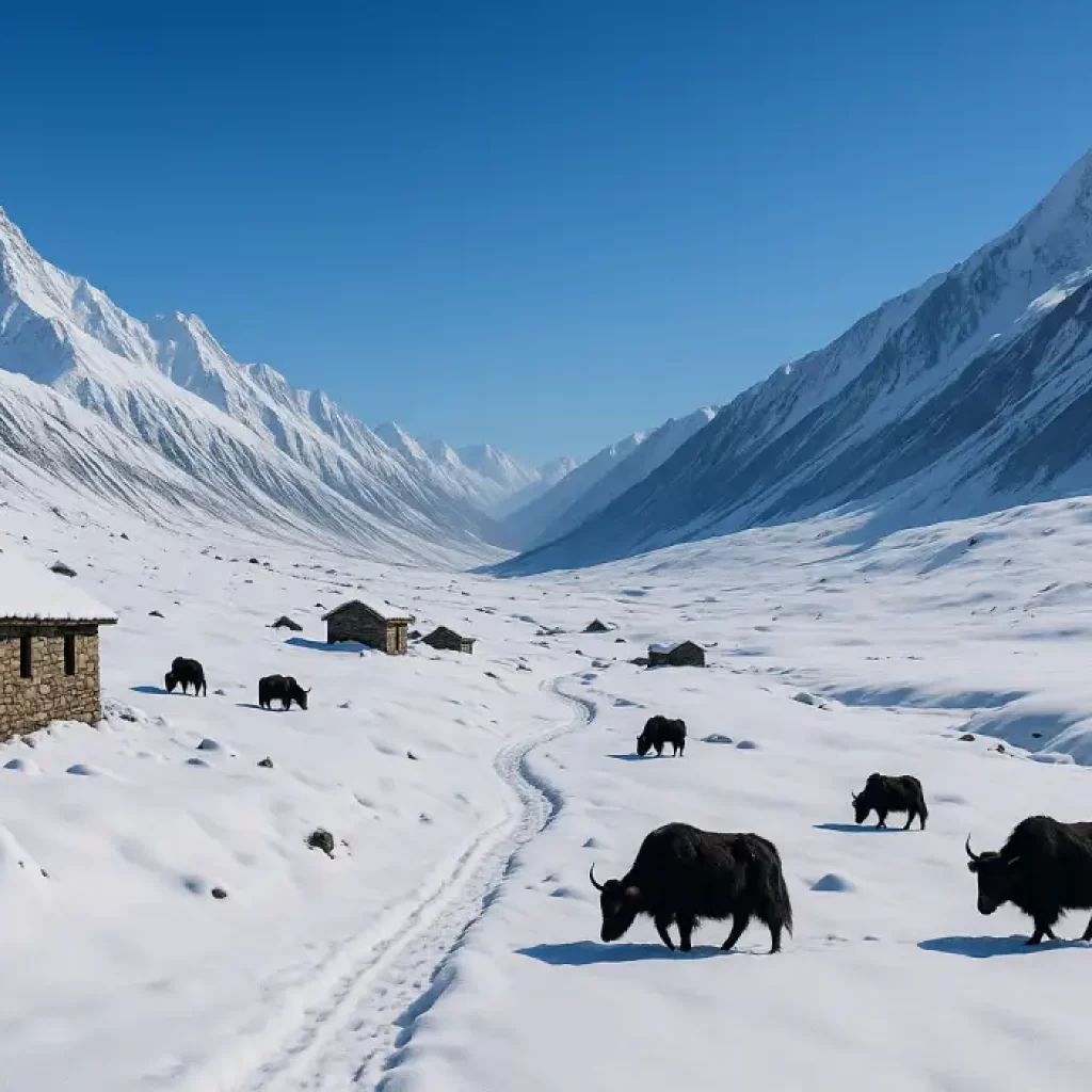 Thangu Valley – Triphills.com