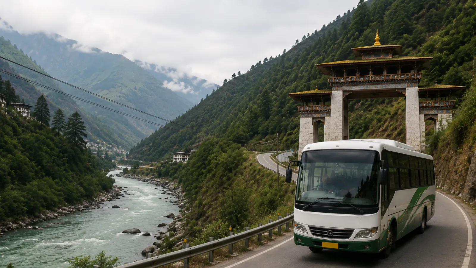 bhutan by bus