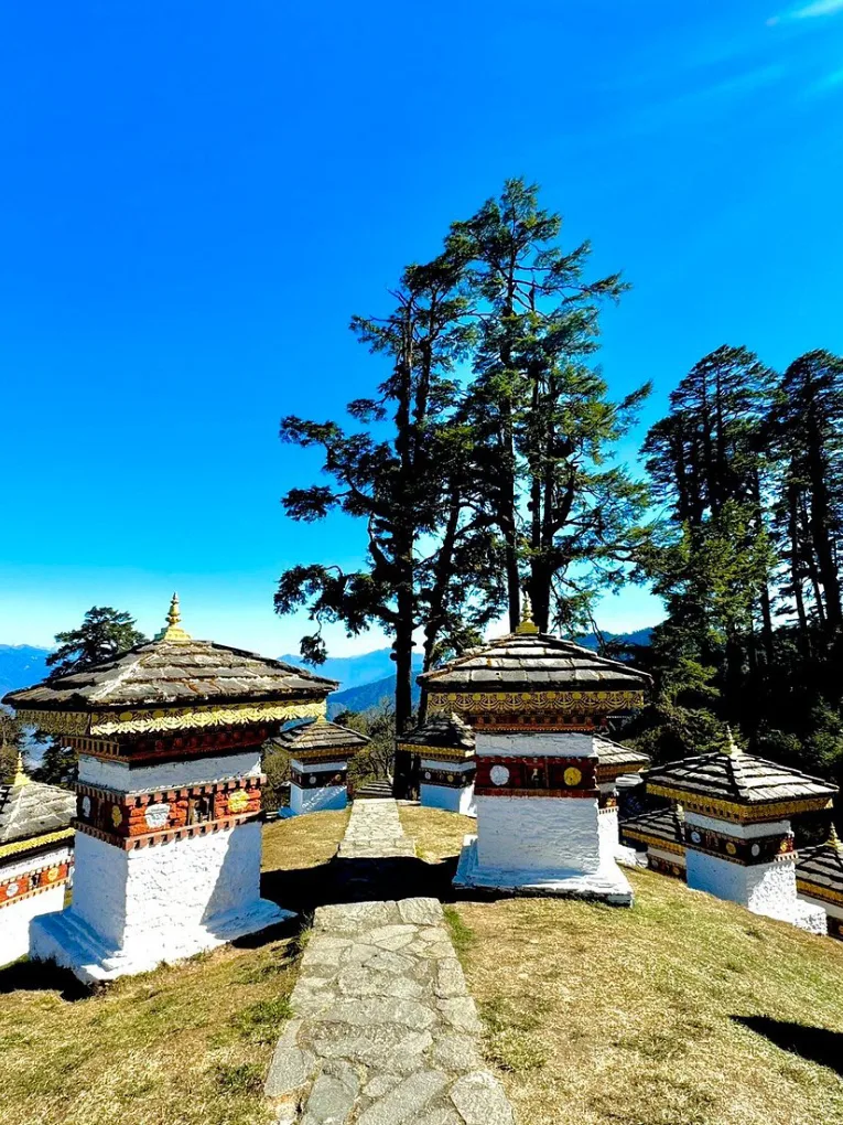 Dochula Pass — The 108 Chortens