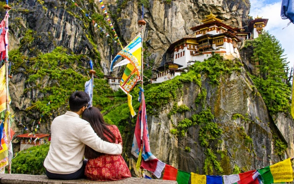 Punakha at golden hour